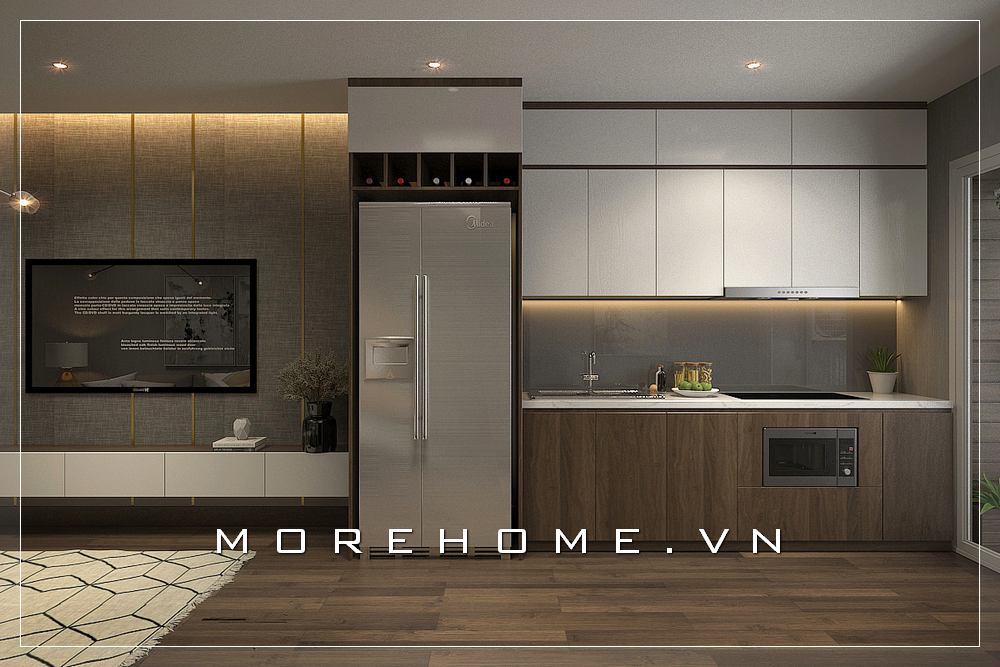 Thiết kế các mẫu tủ bếp đẹp cho mọi gian bếp - Morehome
