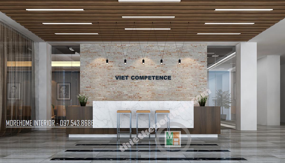 Thiết kế nội thất văn phòng giá rẻ tại Từ Liêm, Hà Nội